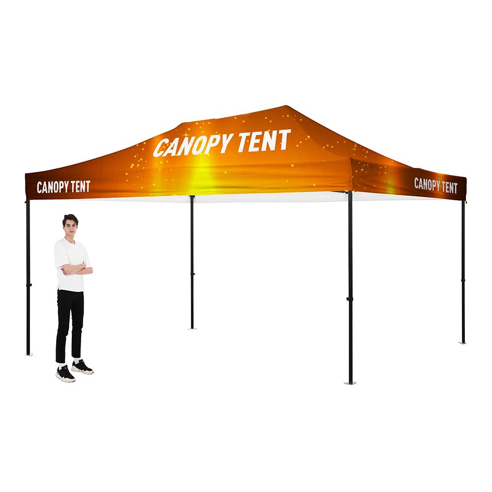 Kit de carpa de 15' de aluminio premium (plata) (sublimación de tinta de sangrado completo)