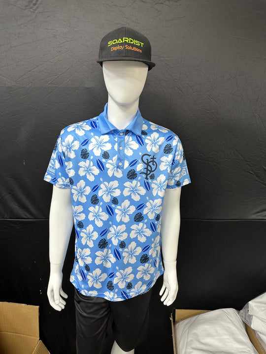 150GSM Mesh Jersey Sport Polo Shirt (Full Dye Sublimation) #USA50009