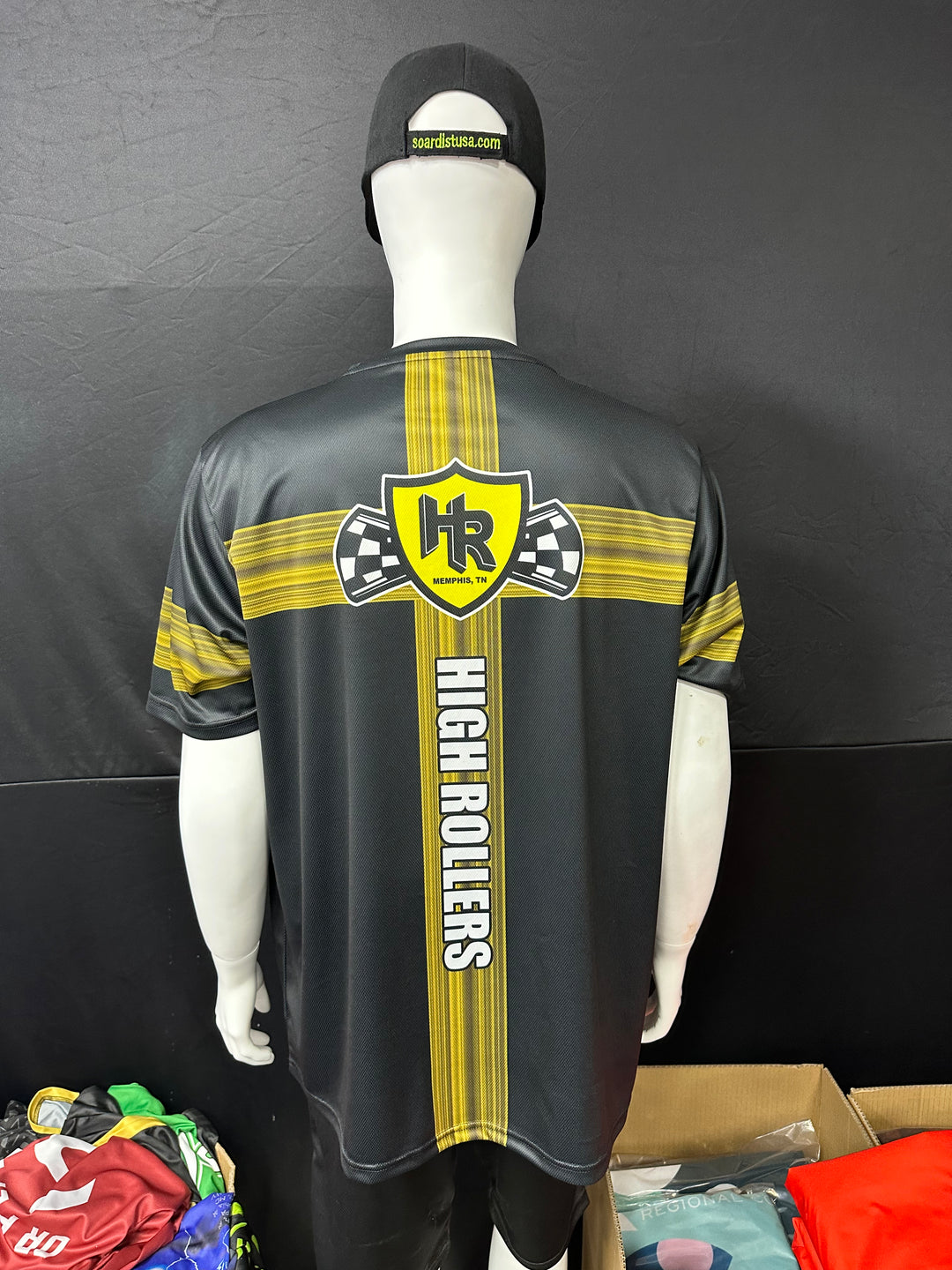 150GSM Mesh Jersey Short Sleeve Crew Neck (Full Dye Sublimation) #USA500002