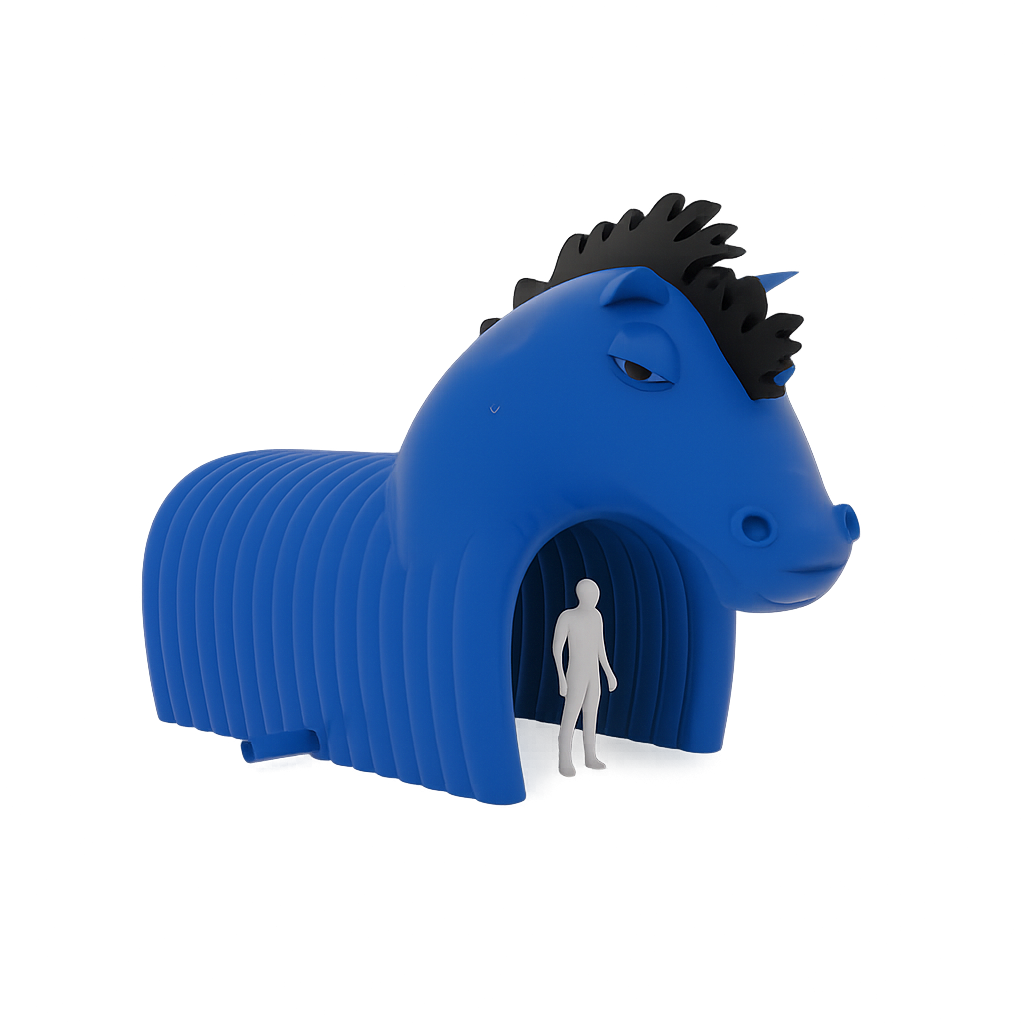 Custom Inflatable Mascot Tunnels
