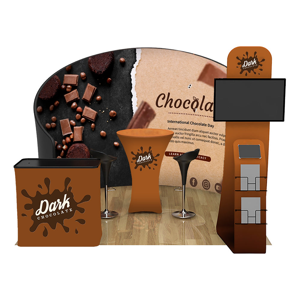 Kits premium de feria comercial de 10 pies n.º 4