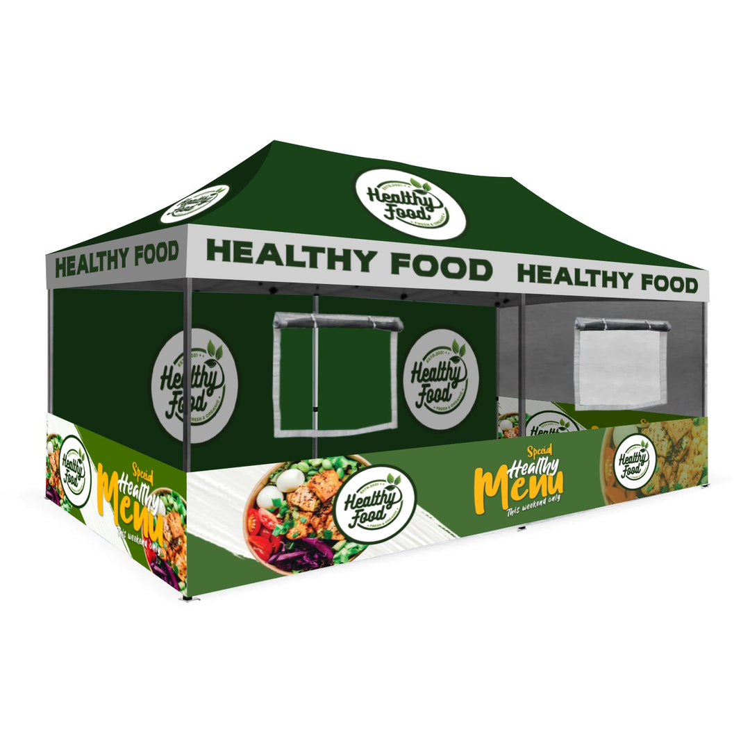 Custom Food Concession Canopy Tent Package 10x20