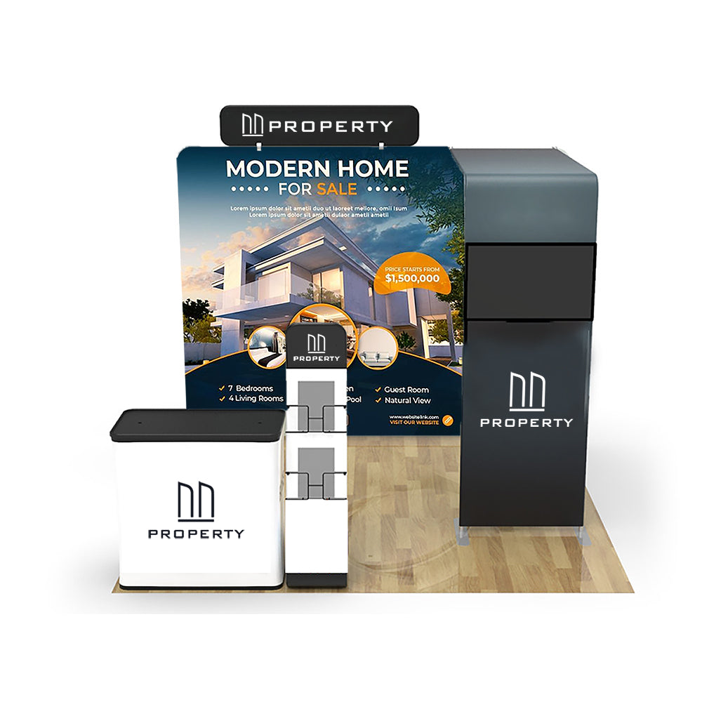 Kits premium de feria comercial de 10 pies n.º 4