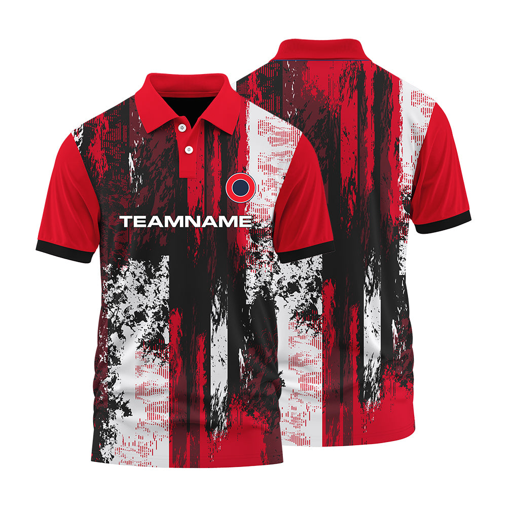 150GSM Mesh Jersey Sport Polo Shirt (Full Dye Sublimation) #USA50009