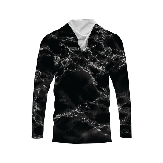 GRS/SPF 50+ 150 GSM Fishing Long Sleeve Hoodie T-Shirt -Stock Patterns #500132