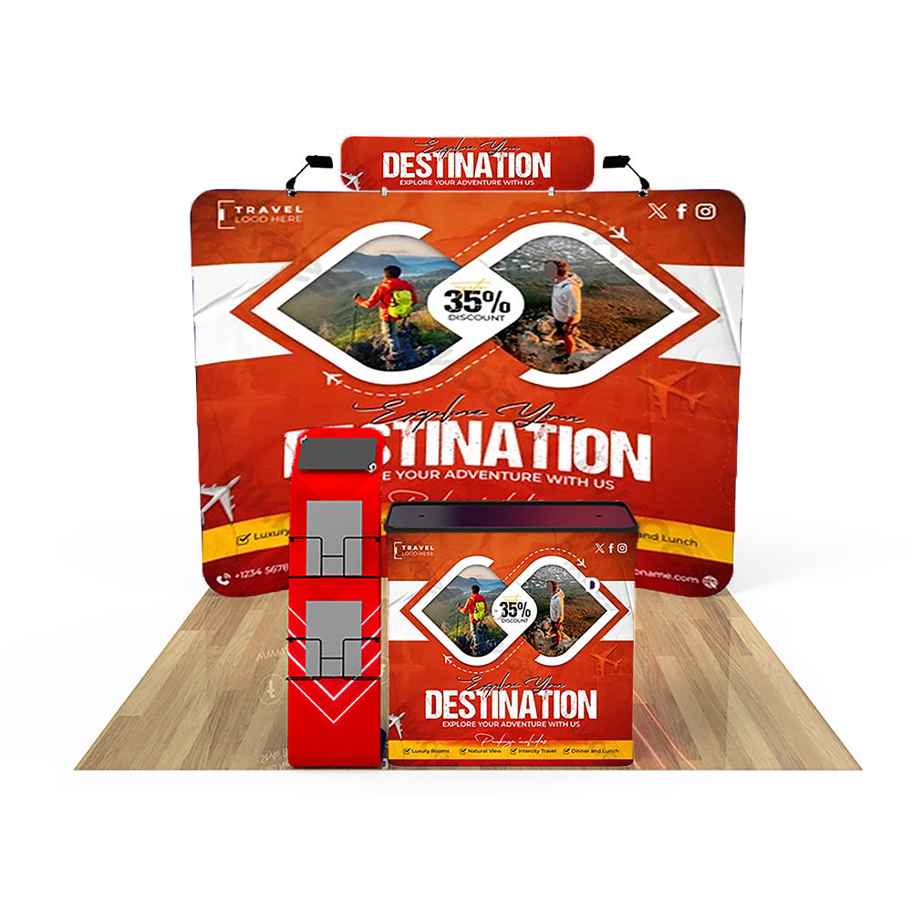 Kits premium de feria comercial de 10 pies n.º 4