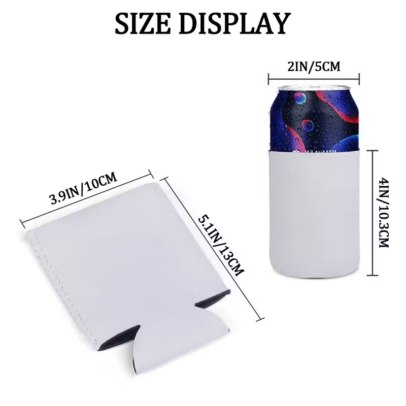 30pcs Custom Can Coolers Sleeves