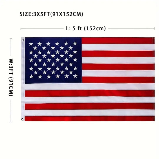 Premium Quality 3x5ft American Flag