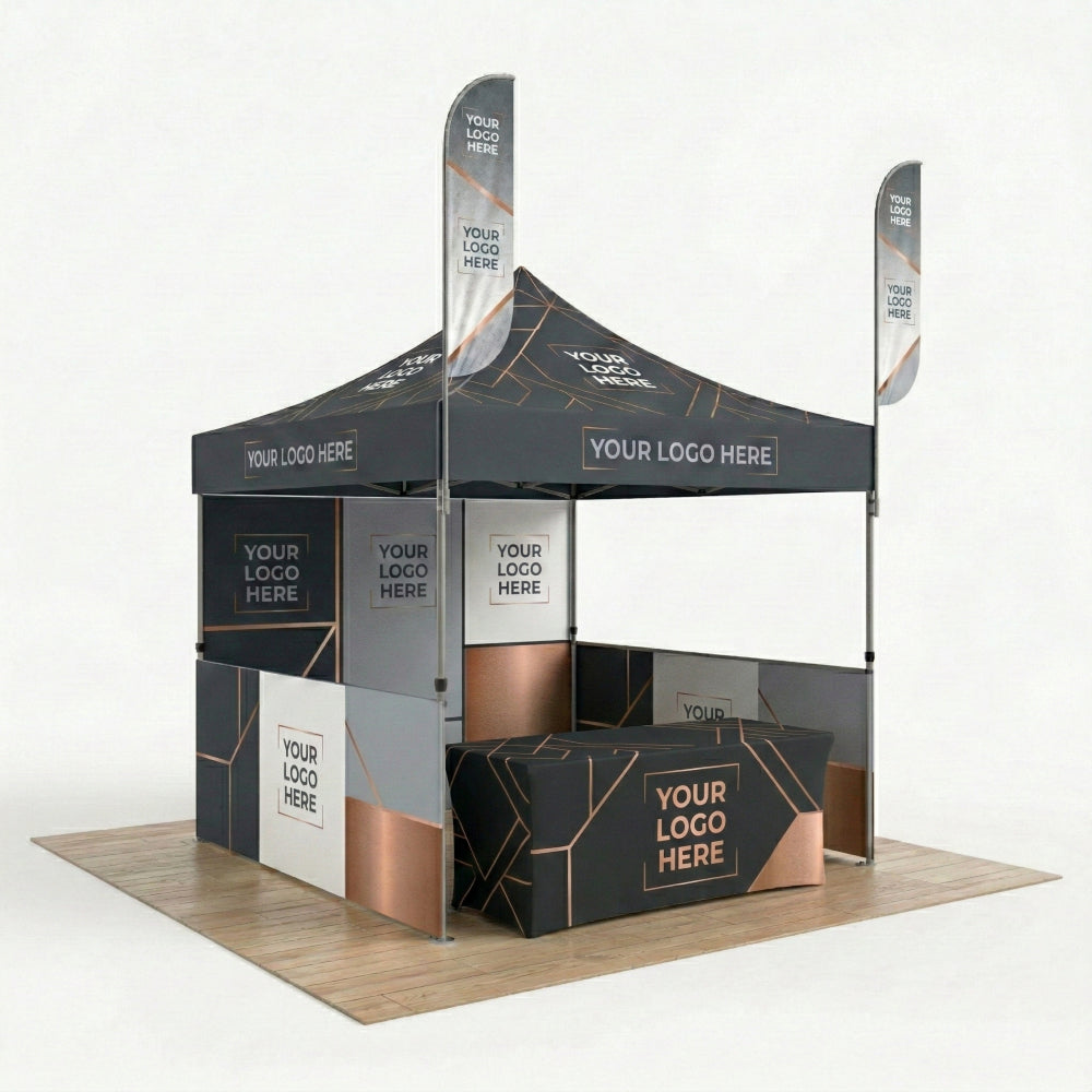 10' x 10' Custom Tent Package (full-Bleed Dye Sublimation)