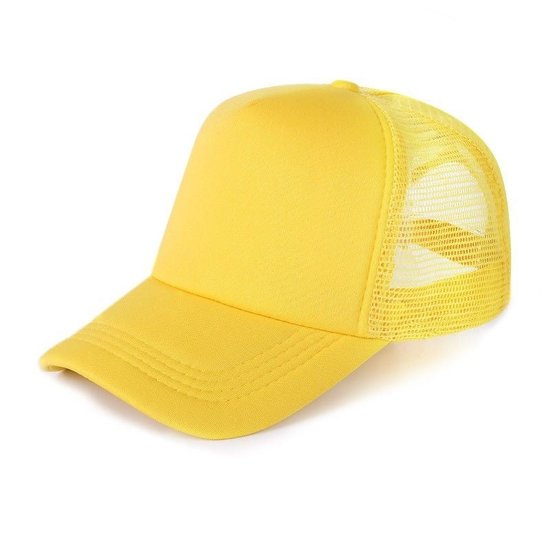 Trucker Foam Caps w/ Mesh back & plastic snapback 100% Polyester