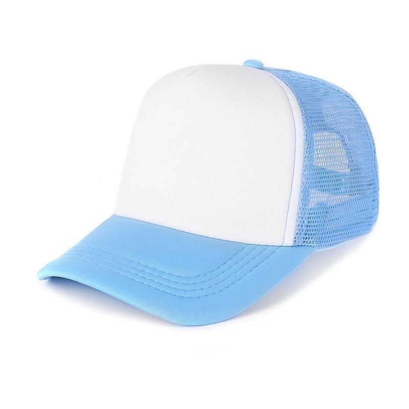 Trucker Foam Caps w/ Mesh back & plastic snapback 100% Polyester