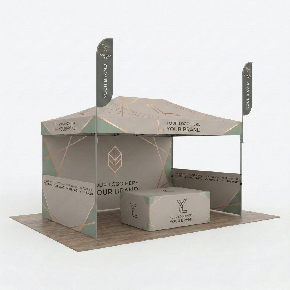 15' x 10' Custom Printed Canopy Tents