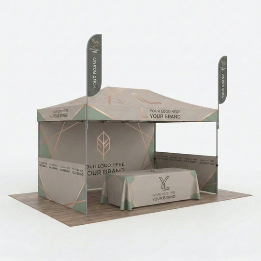 15' x 10' Custom Printed Canopy Tents