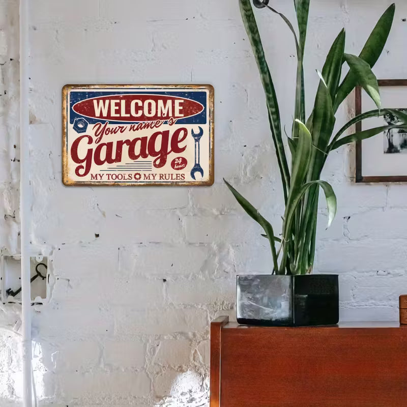 Vintage Garage Sign