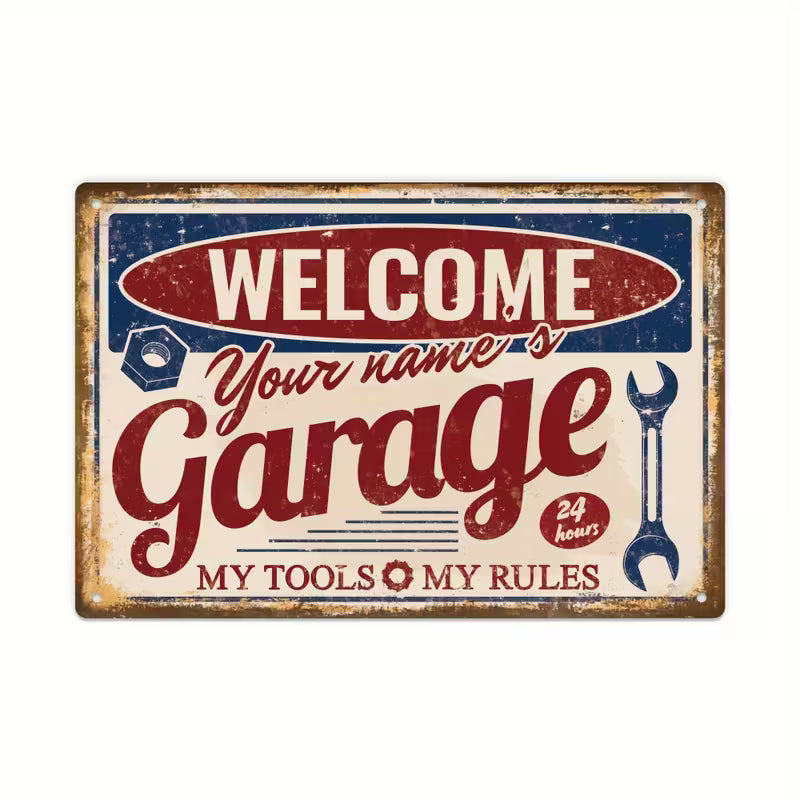 Vintage Garage Sign