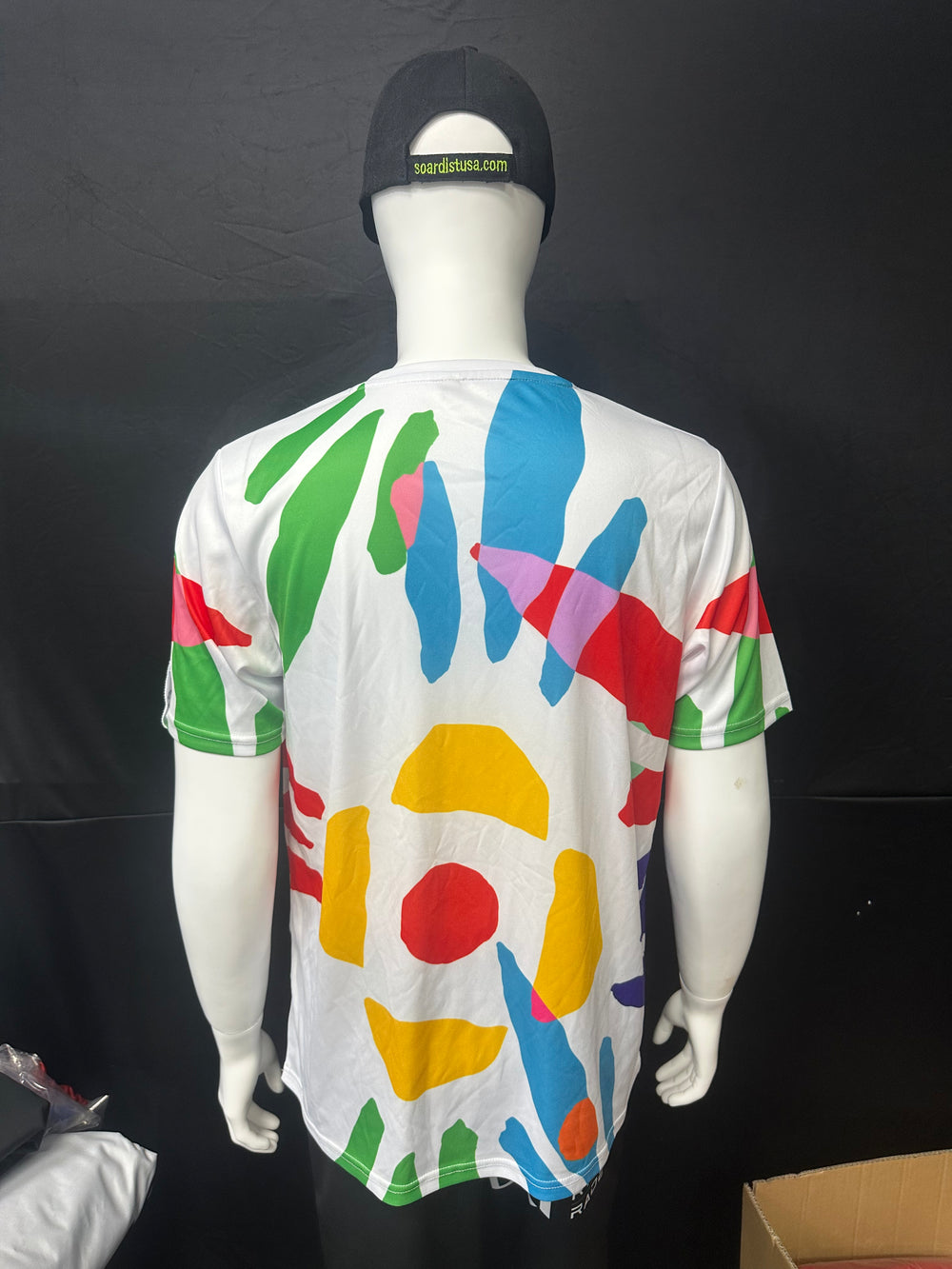 120GSM Milk Silk Short Sleeve Crew Neck (Full Dye Sublimation) #USA500040