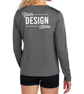 LST353LS Sport-Tek® Ladies Long Sleeve PosiCharge® Competitor™ V-Neck Tee