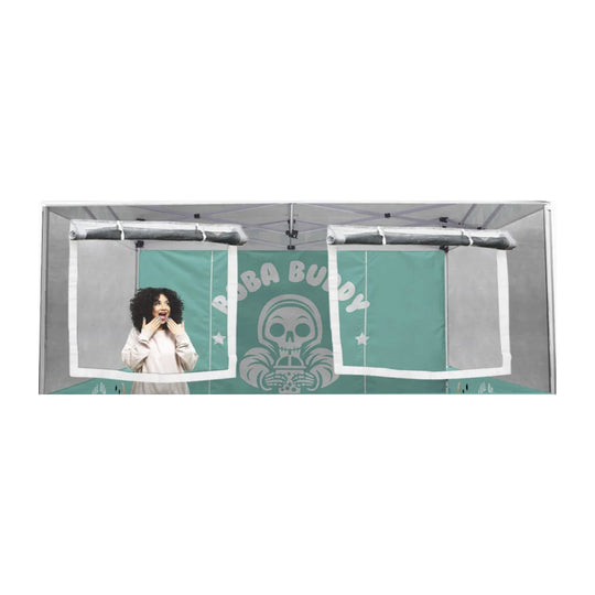 Premium Tent Mesh Window in Wall (Full Bleed, Dye Sublimation)