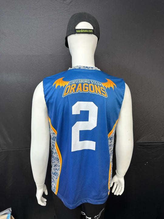 150GSM Mesh Jersey V Neck Sleeveless (Full Dye Sublimation) #USA500086