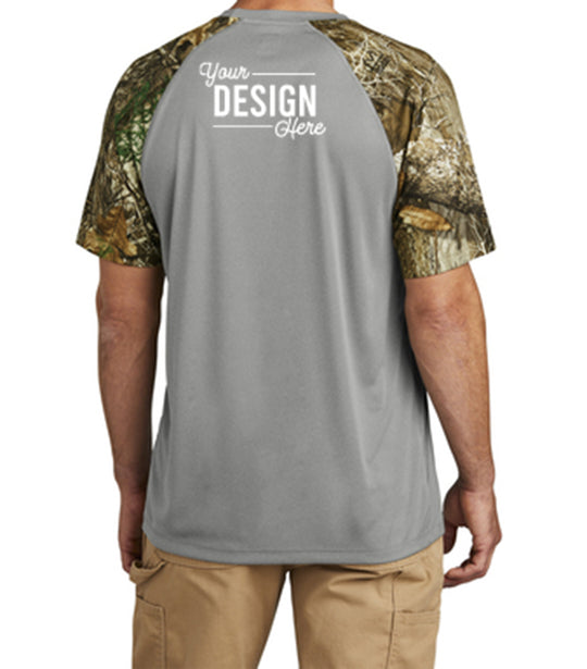 RU151 Russell Outdoors™ Realtree® Colorblock Performance Tee