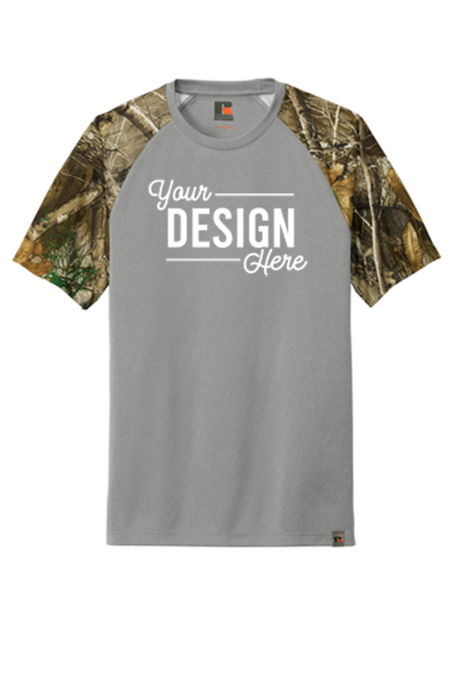 RU151 Russell Outdoors™ Realtree® Colorblock Performance Tee