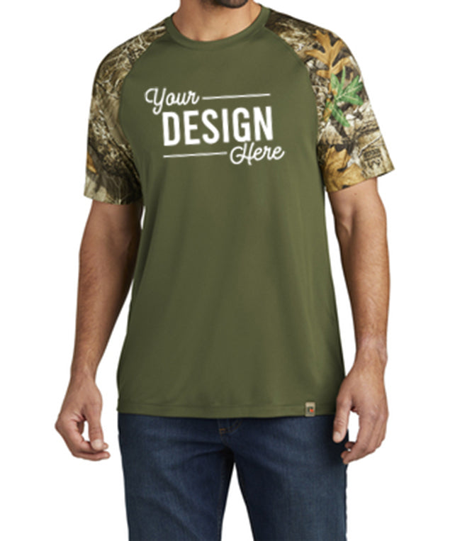 RU151 Russell Outdoors™ Realtree® Colorblock Performance Tee