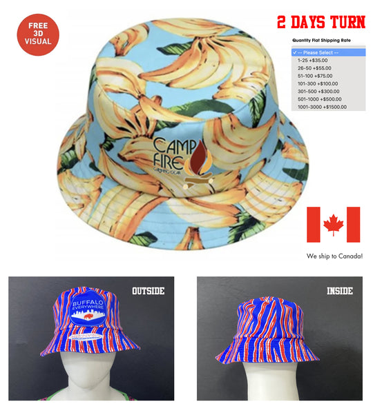 Sublimated Bucket Hat