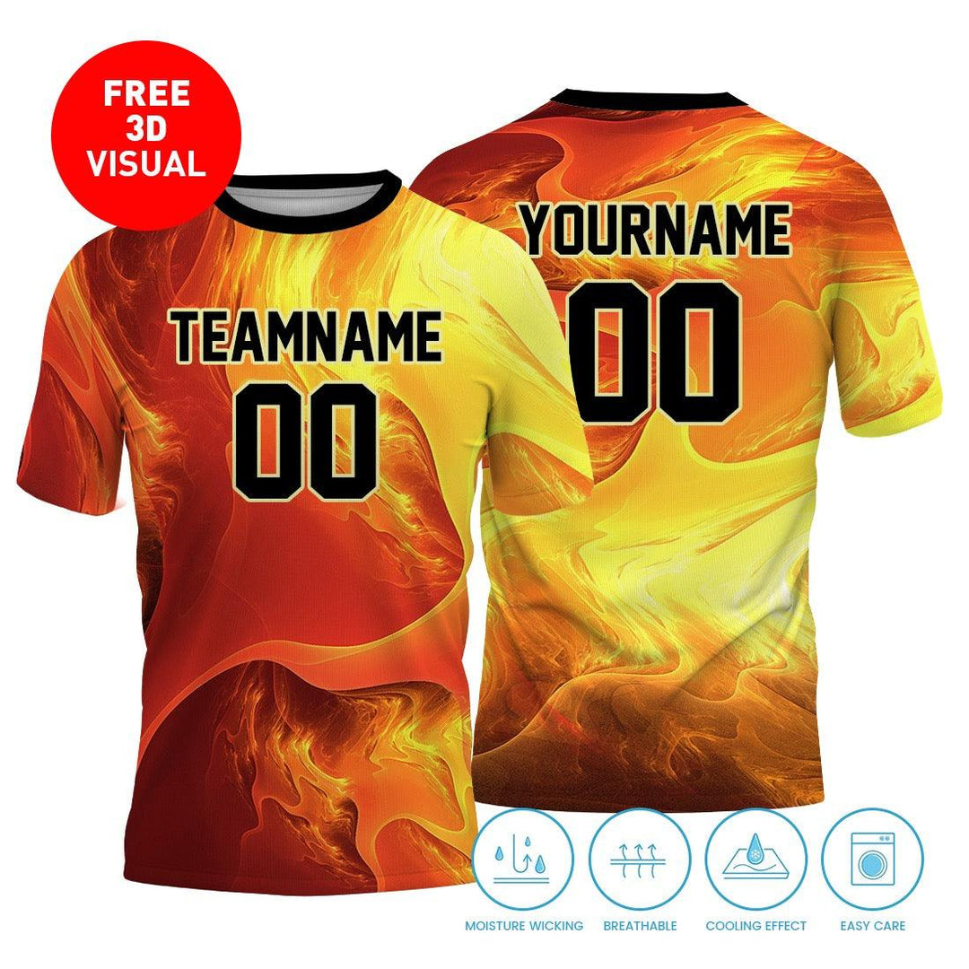 120GSM Milk Silk Short Sleeve Crew Neck (Full Dye Sublimation) #500040