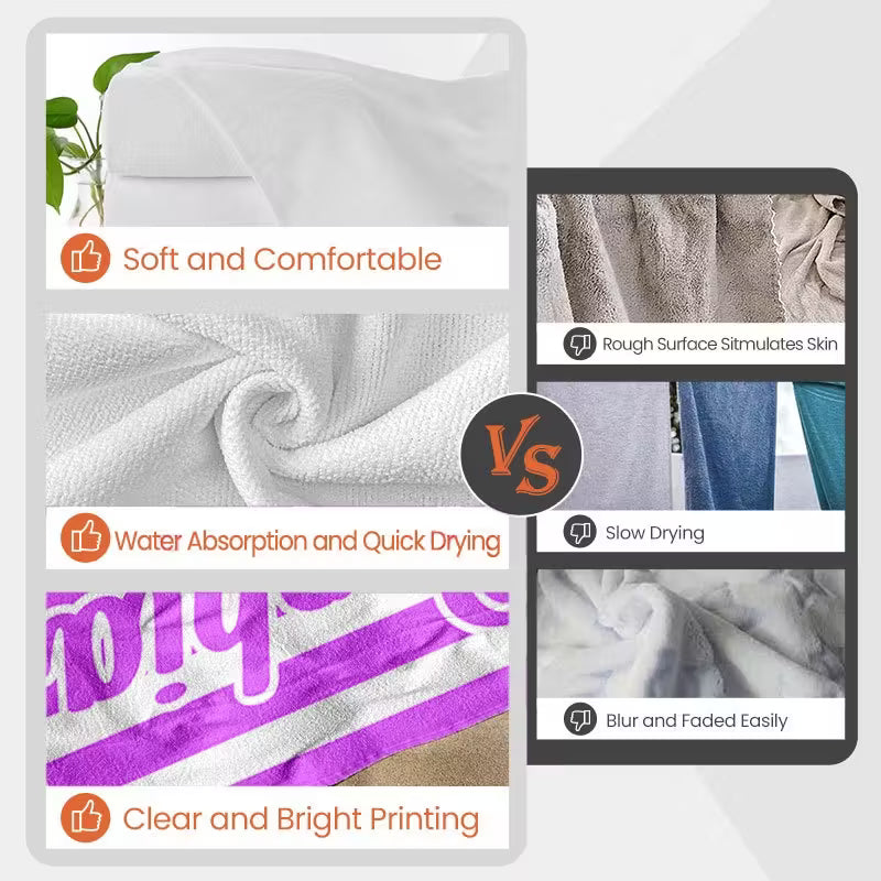 30*60 inches Extra Large Beach Towel