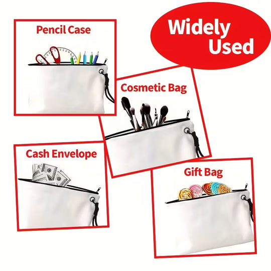 10PCS Large-Capacity Cosmetic Bag