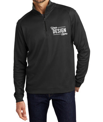 K805 Port Authority® Vertical Texture 1/4-Zip Pullover