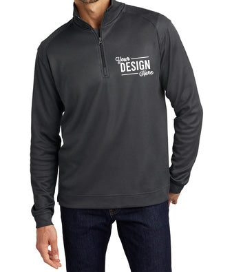 K805 Port Authority® Vertical Texture 1/4-Zip Pullover