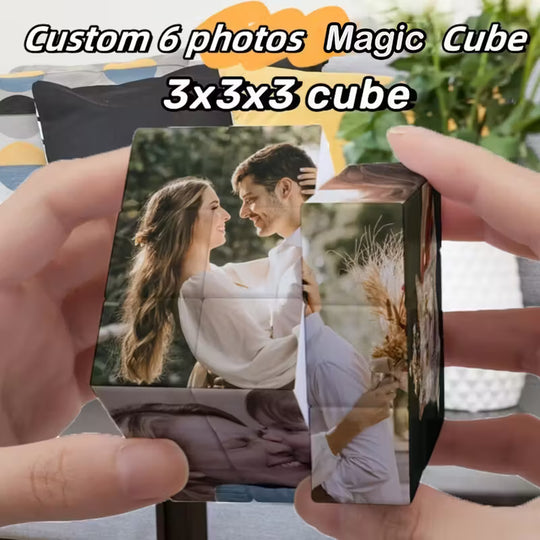 Custom 6-Photo Magic Cube