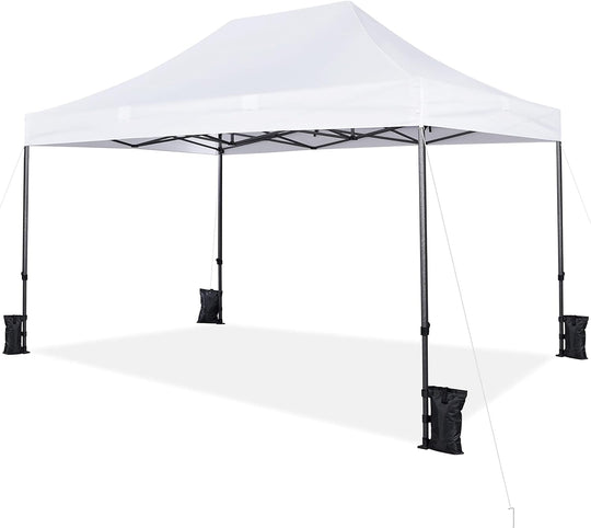 Kit de carpa de acero en blanco premium de 10' 