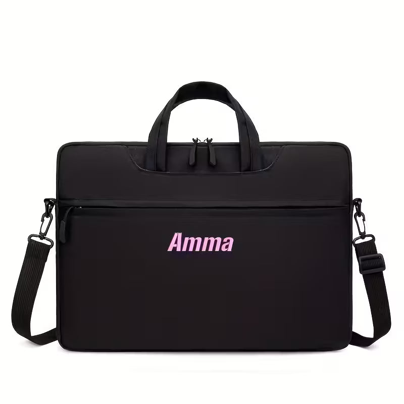 Personalized Laptop Bag with Custom Name