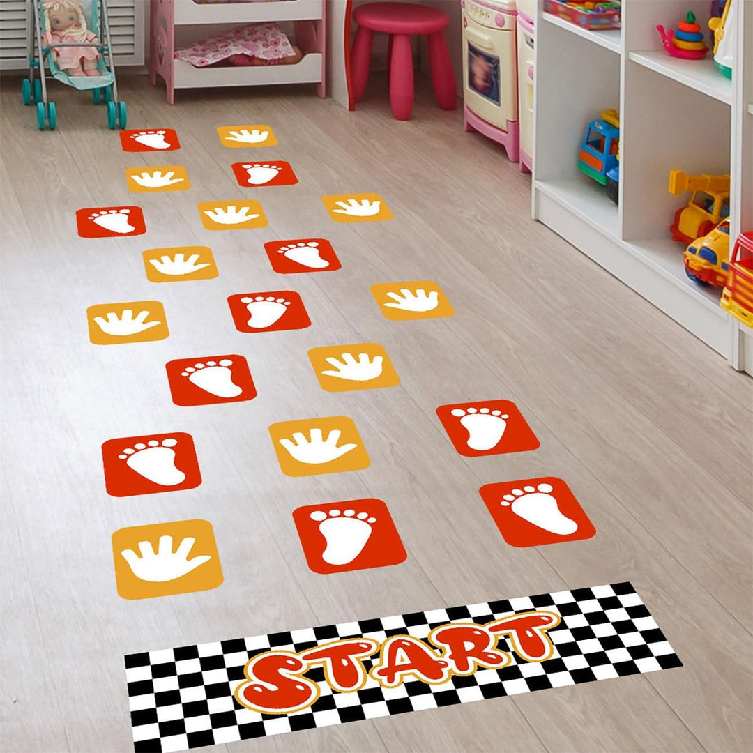 Footprint Removable Floor Graphics $2.5/ft²
