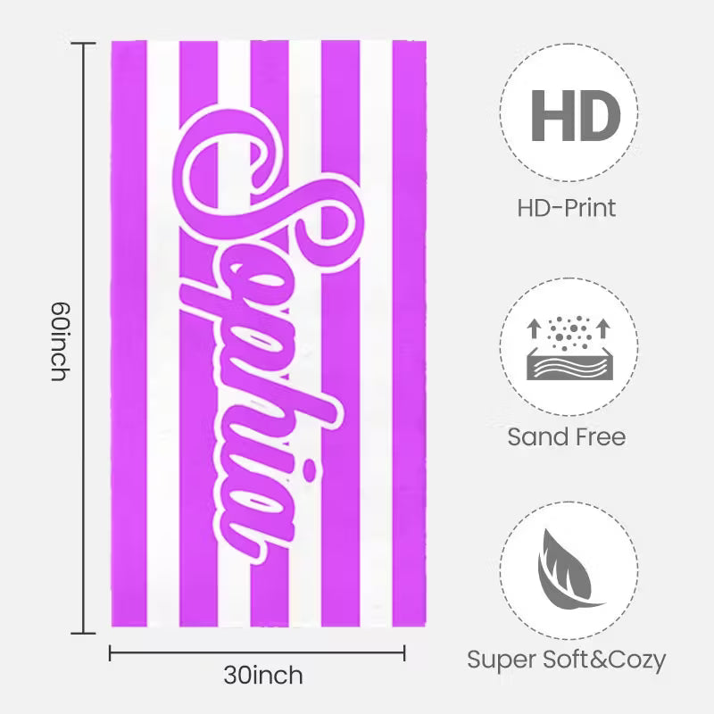 30*60 inches Extra Large Beach Towel