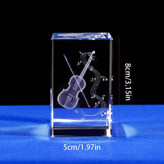 Personalized Custom Crystal Photo Sculpture FREE SHIPPING