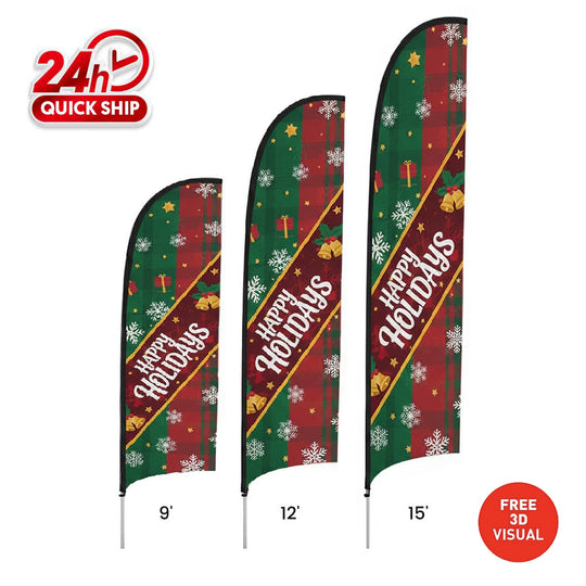 Premium Concave Flags