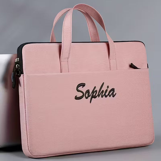 Personalized Laptop Bag with Custom Name