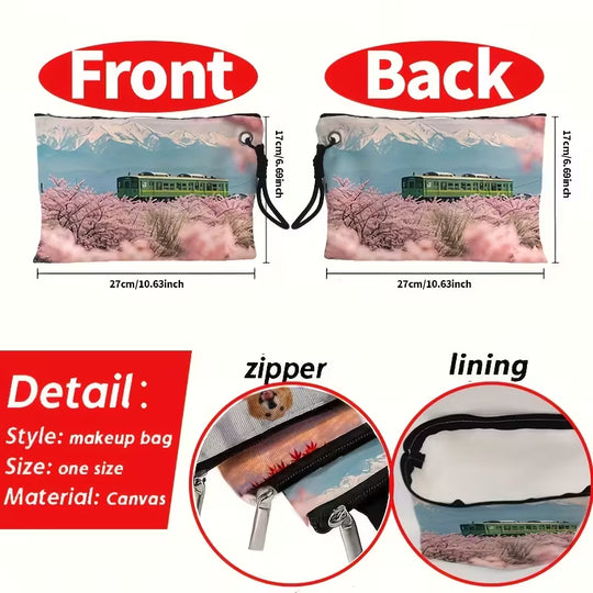 10PCS Large-Capacity Cosmetic Bag