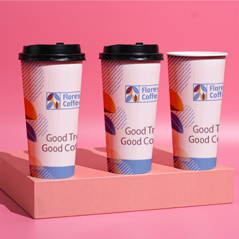 Double-Wall Hot Custom Paper Cups