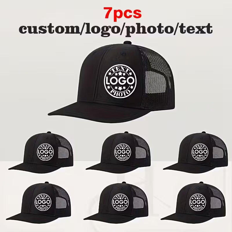 7-Pack Custom Trucker Hats