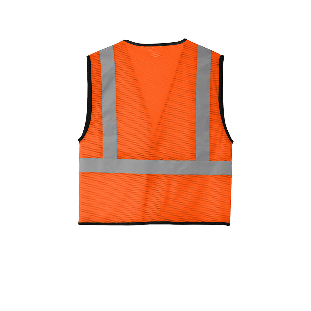 CornerStone ® ANSI 107 Class 2 Economy Mesh One-Pocket Vest