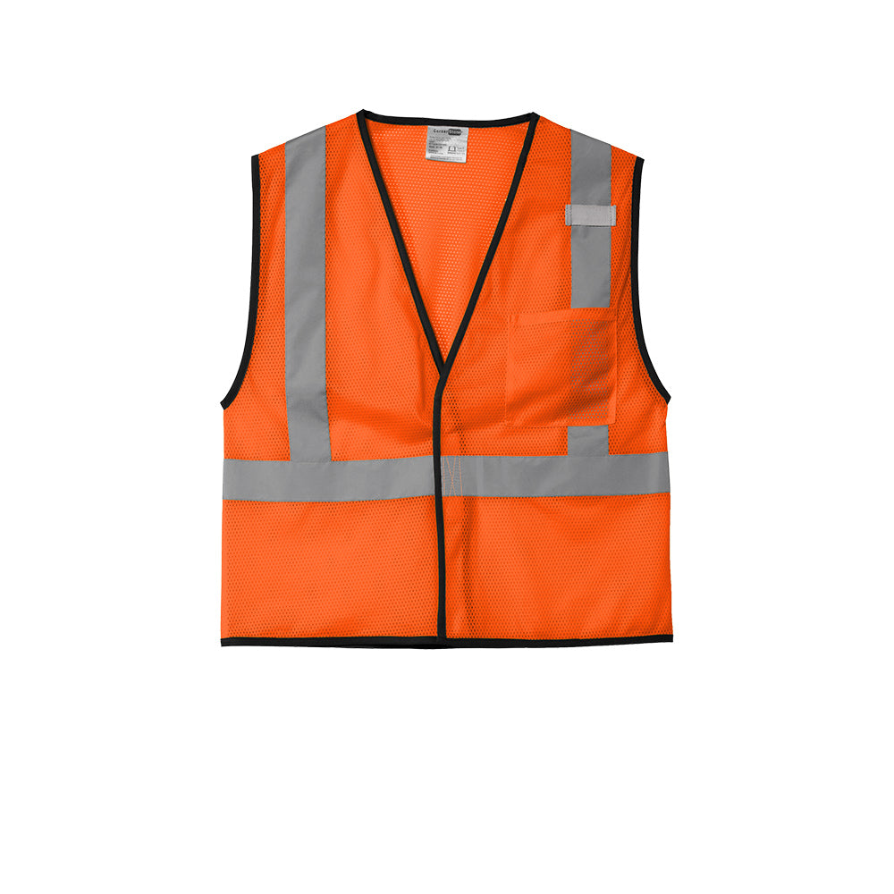 CornerStone ® ANSI 107 Class 2 Economy Mesh One-Pocket Vest