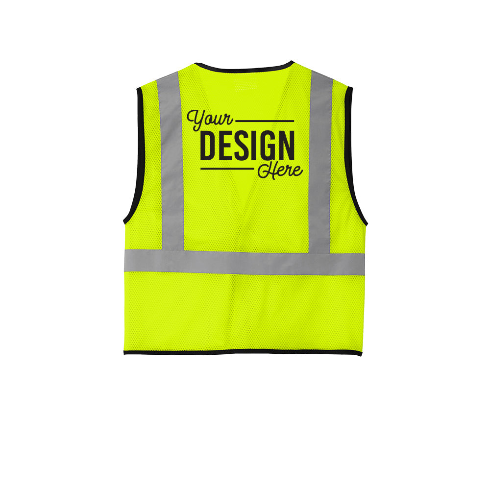 CornerStone ® ANSI 107 Class 2 Economy Mesh One-Pocket Vest