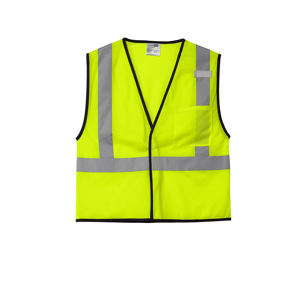 CornerStone ® ANSI 107 Class 2 Economy Mesh One-Pocket Vest