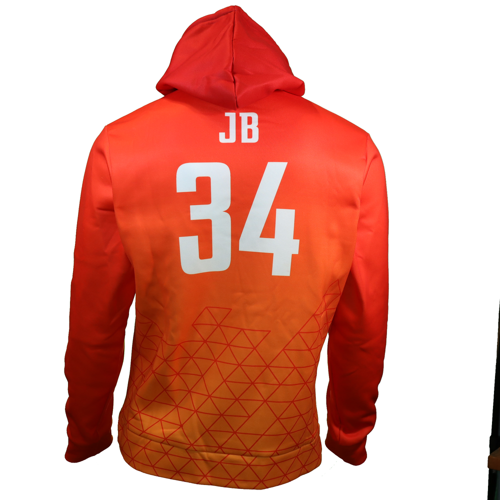 Fleece Hoodie Full Dye Sublimation #USA500151