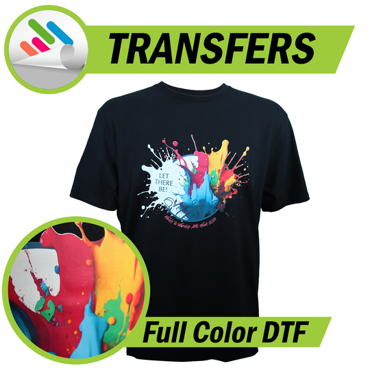 DTF Transfer (Full Color) By Size