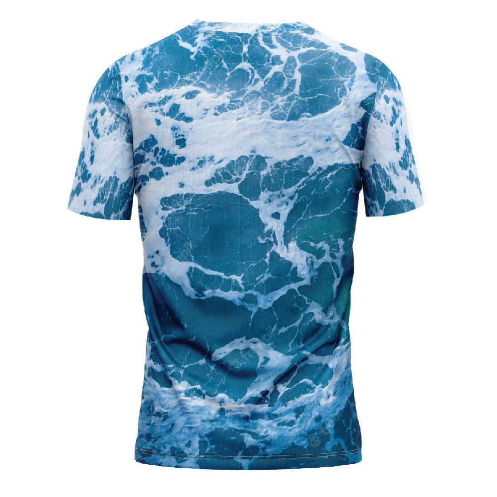 GRS/SPF 50+ 150 GSM Fishing Short Sleeve T-Shirt -Stock Patterns #500124